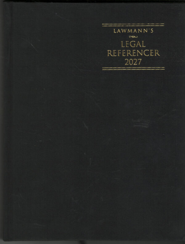 Lawmann's Legal Referencer 2027 By Kamal Publishers Deluxe Binding Edition 2027