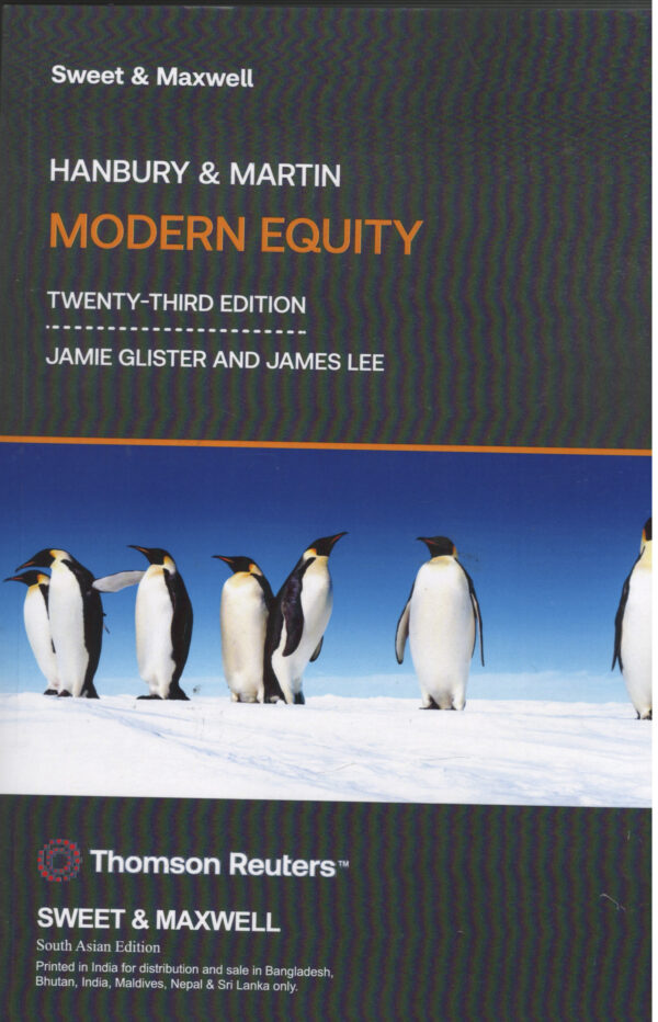 Hanbury & Martin MODERN EQUITY By Jamie Glister & James Lee, Thomson Reuters 23rd Edition 2024