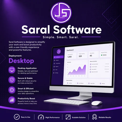 Saral Software Combo of T.D.S. + G.S.T. + I.T.R. Multi Users Edition 2026