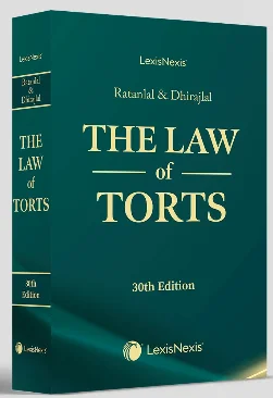 Lexis Nexis Ratanlal & Dhirajlal The Law of Torts 30th Edition 2026